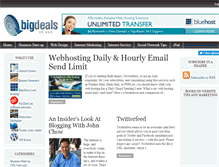 Tablet Screenshot of bigdealsonweb.com